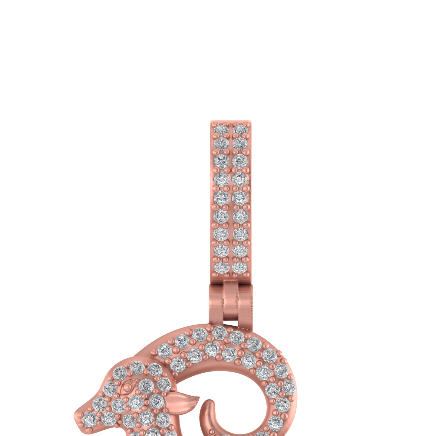 Radiant Warrior: Unveiling the Allure of our 14K Aries Zodiac Pendant