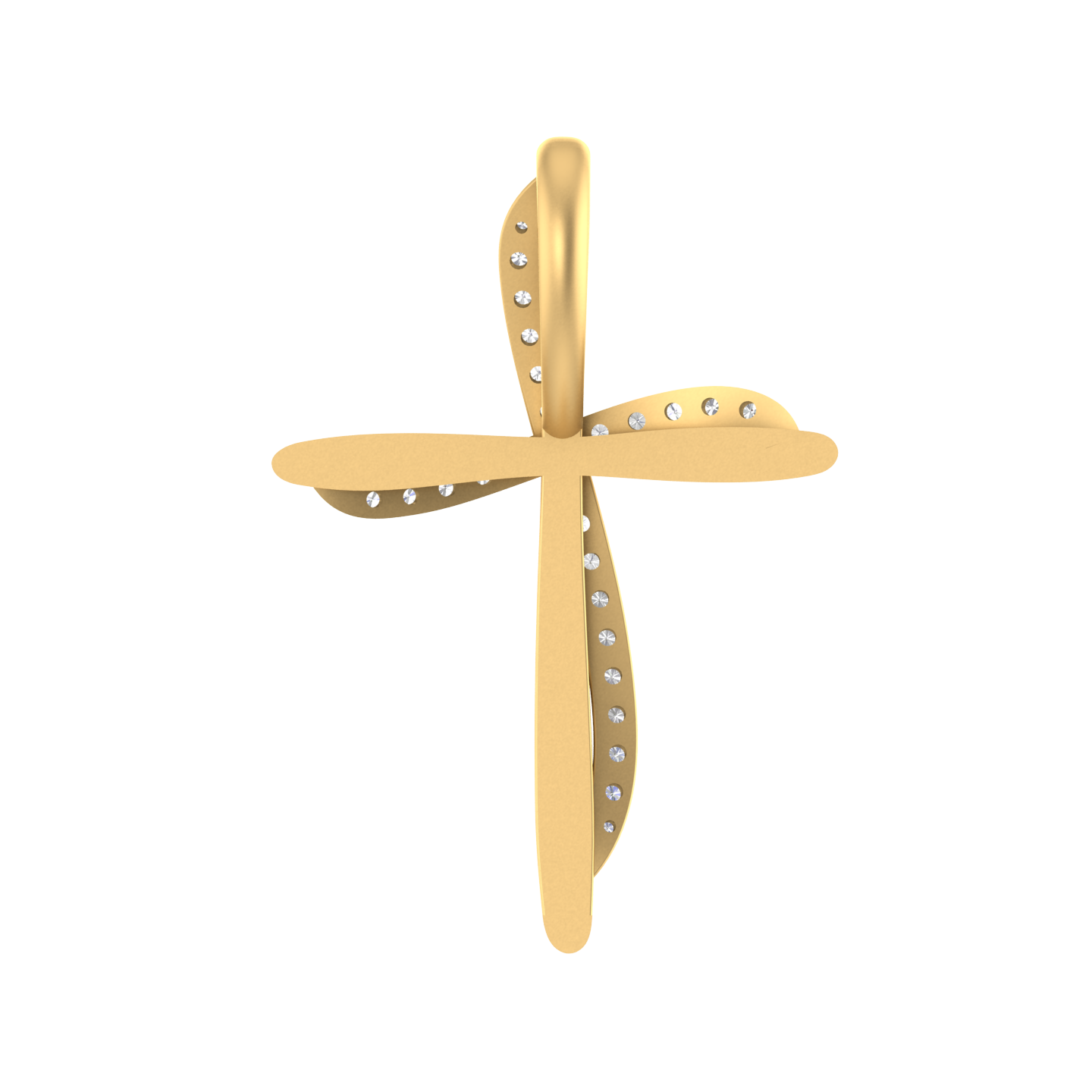 Daily Divine: 10K Gold Cross Pendant