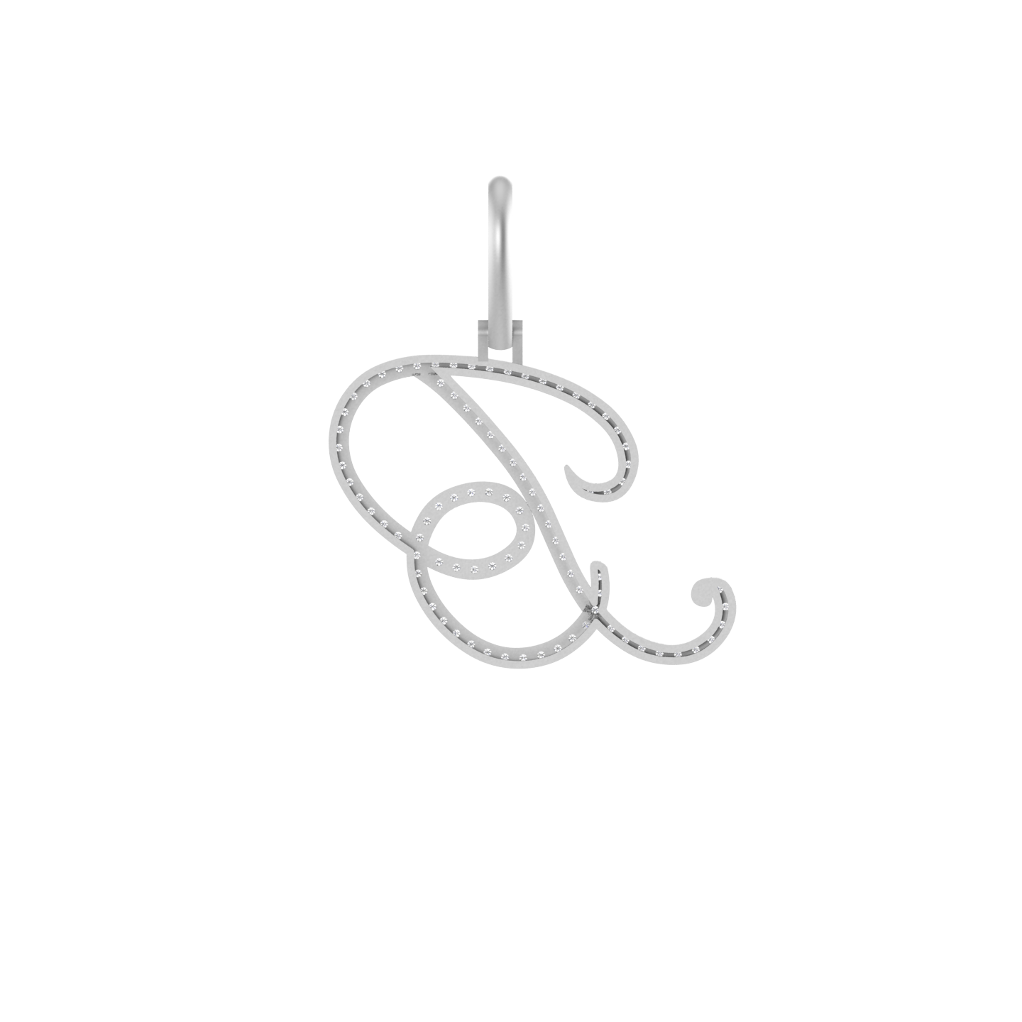 Bespoke Beauty: 14k Solid Gold B Initial Pendant