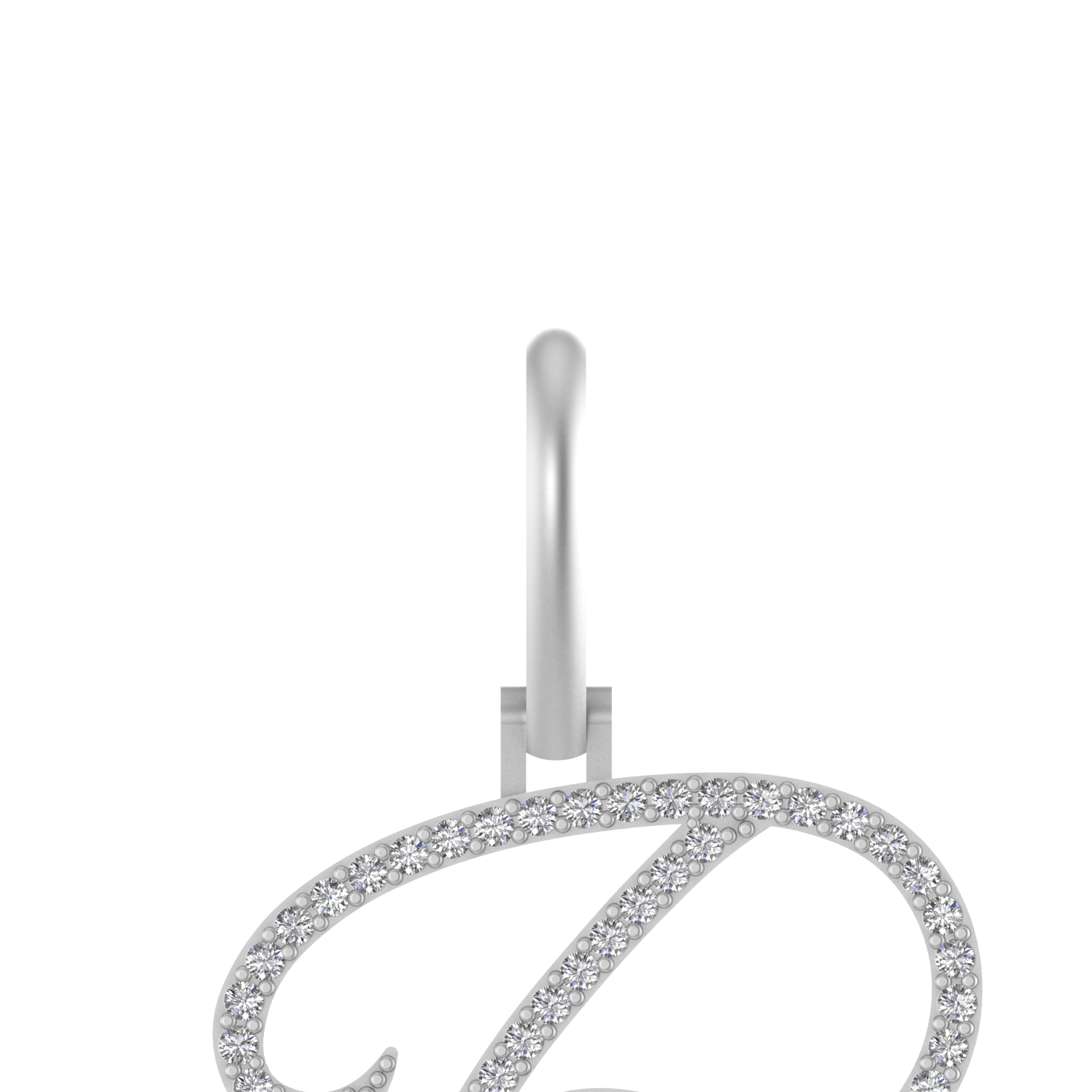 Bespoke Beauty: 14k Solid Gold B Initial Pendant