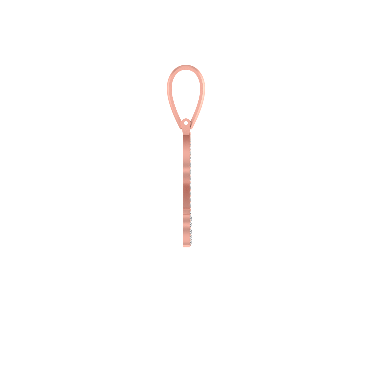Bespoke Beauty: 14k Solid Gold B Initial Pendant