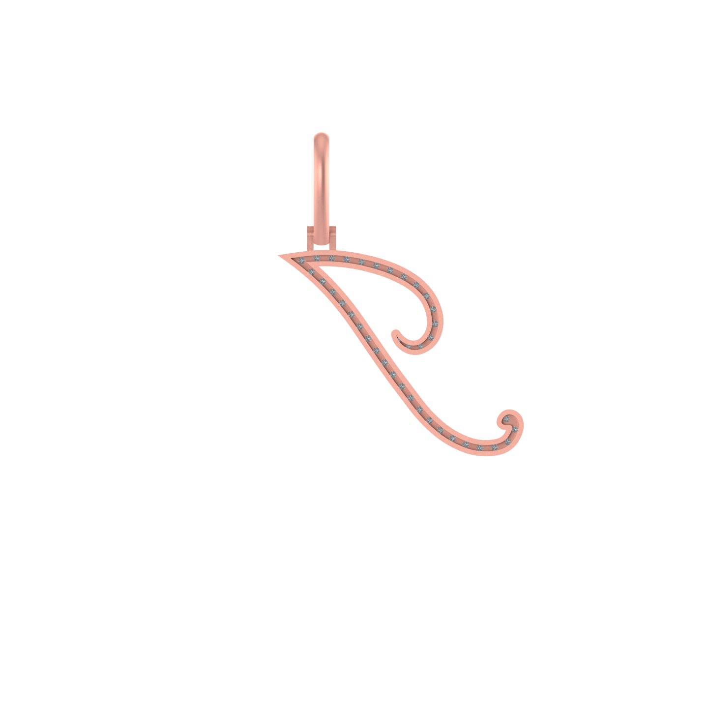 Jeweled Journeys: 14K Gold 'J' Initial Pendant