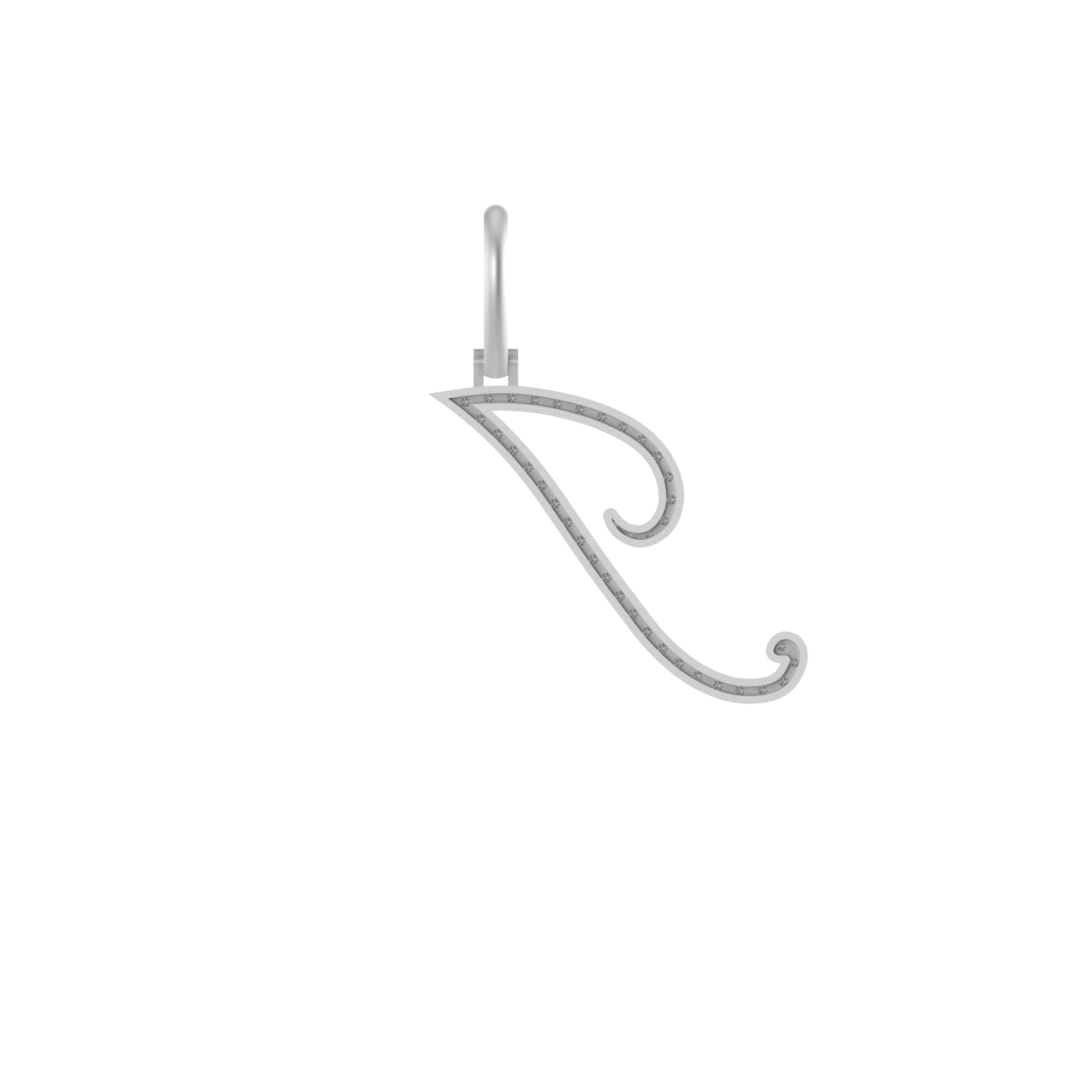 Jeweled Journeys: 14K Gold 'J' Initial Pendant