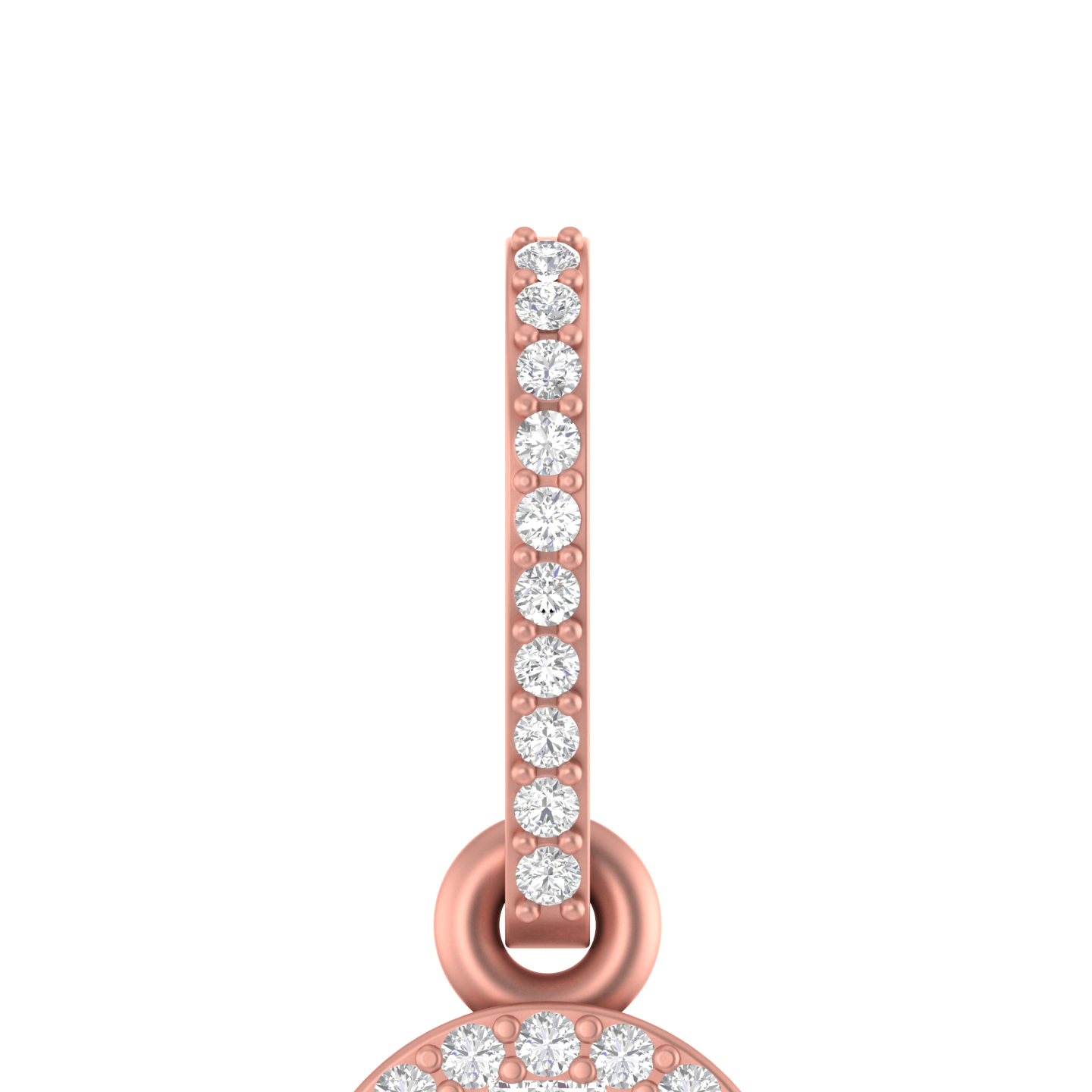 Whispering Fates: 14K Gold Clover Pendant
