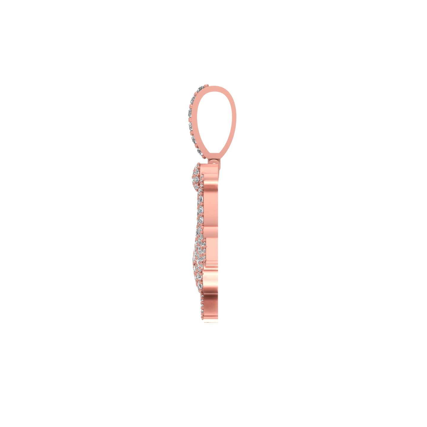 Arrow of Inspiration: Sagittarius Zodiac 14k Diamond Pendant
