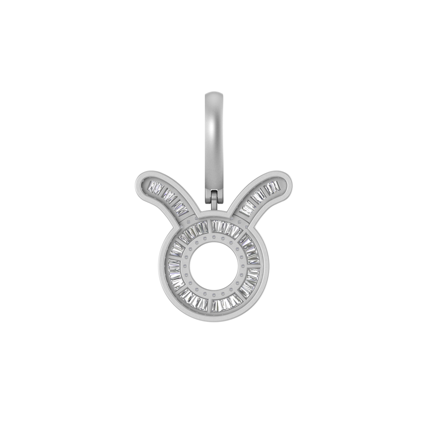 Heavenly Horns: 10K Gold Taurus Astro Pendant