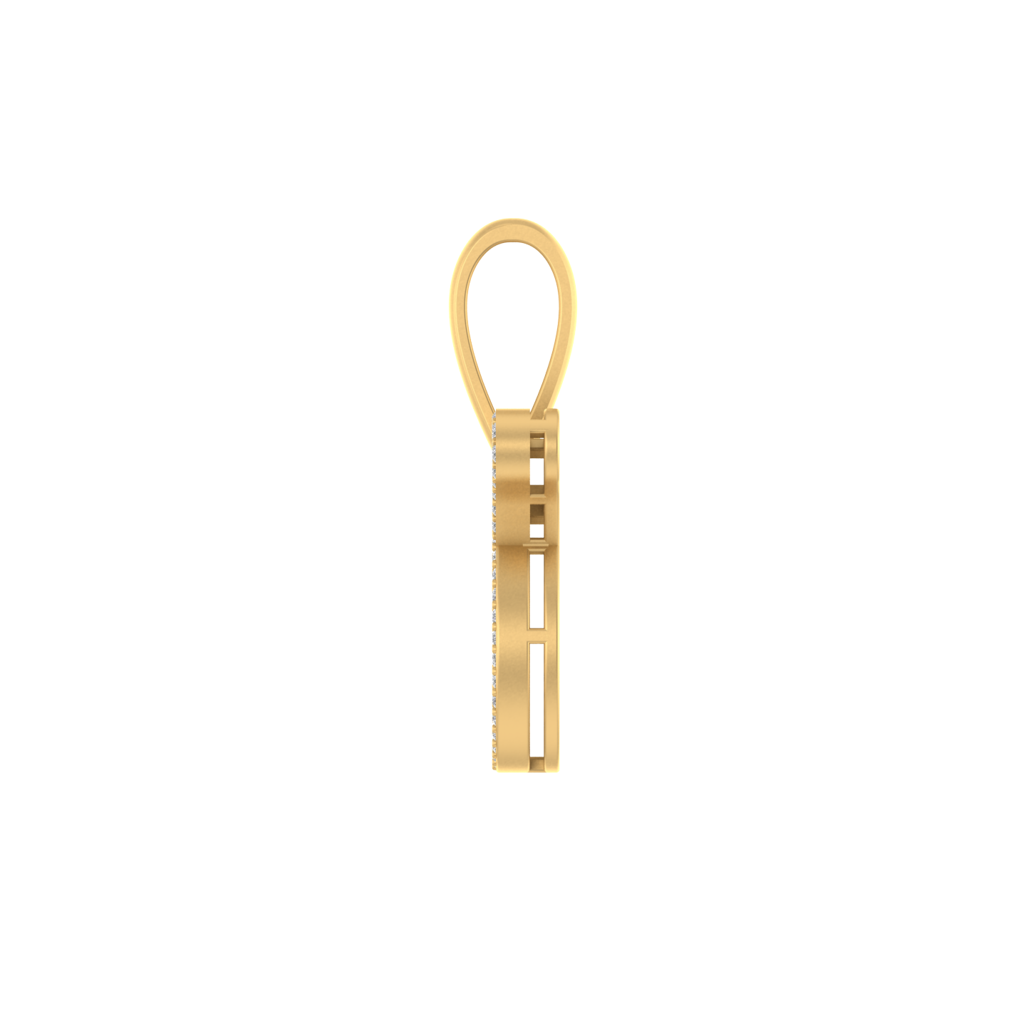 Heavenly Horns: 10K Gold Taurus Astro Pendant