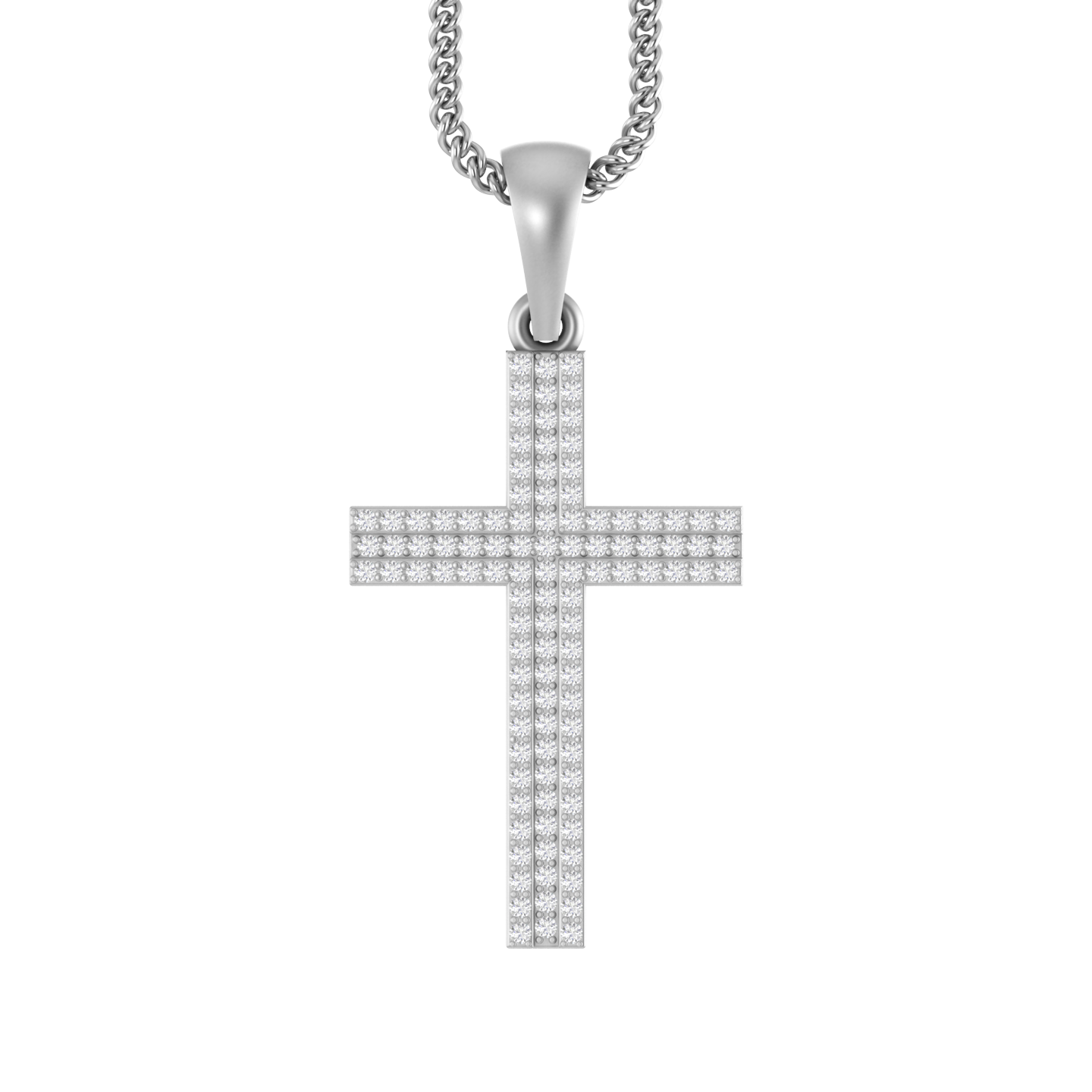 Guardian's Grace: 14K Gold Cross Pendant for Daily Protection