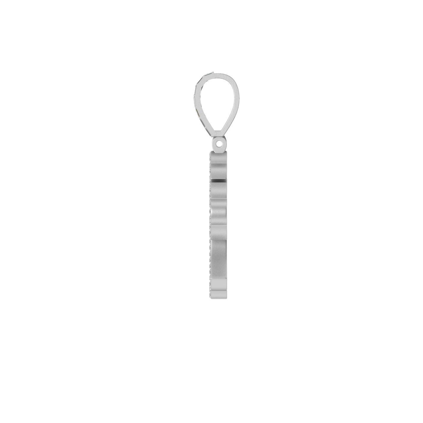 Heavenly Halo: 14K Gold Cross Pendant
