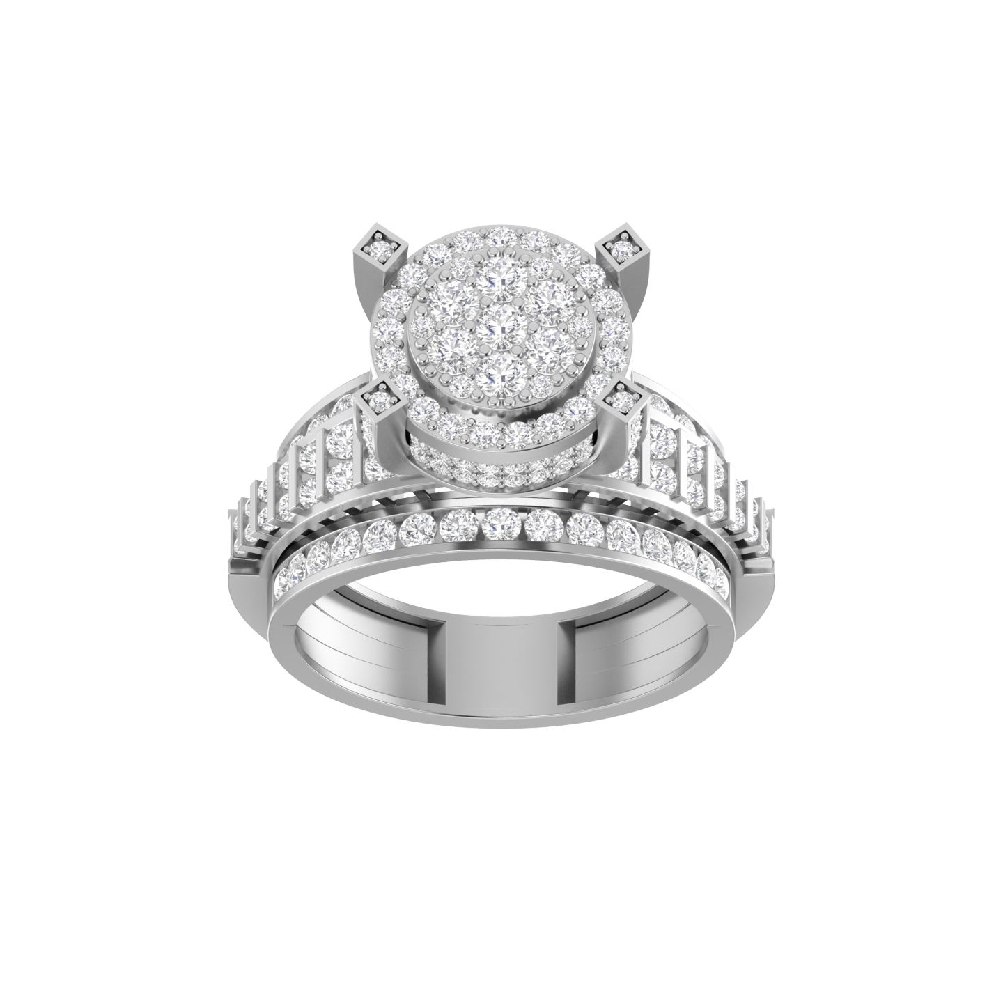 Modern Luxe: 14K Gold Fashion Statement Ring