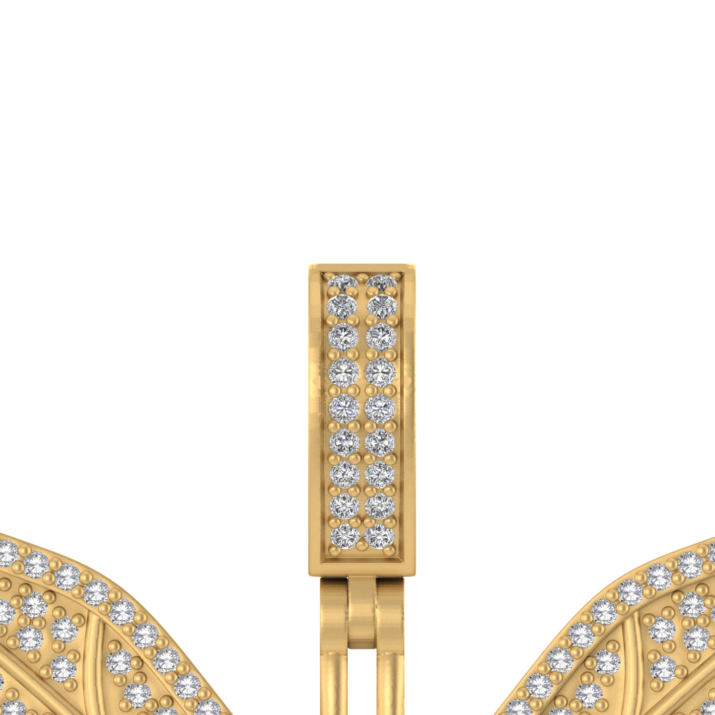 Butterfly Dreams: 14K Gold Butterfly Pendant