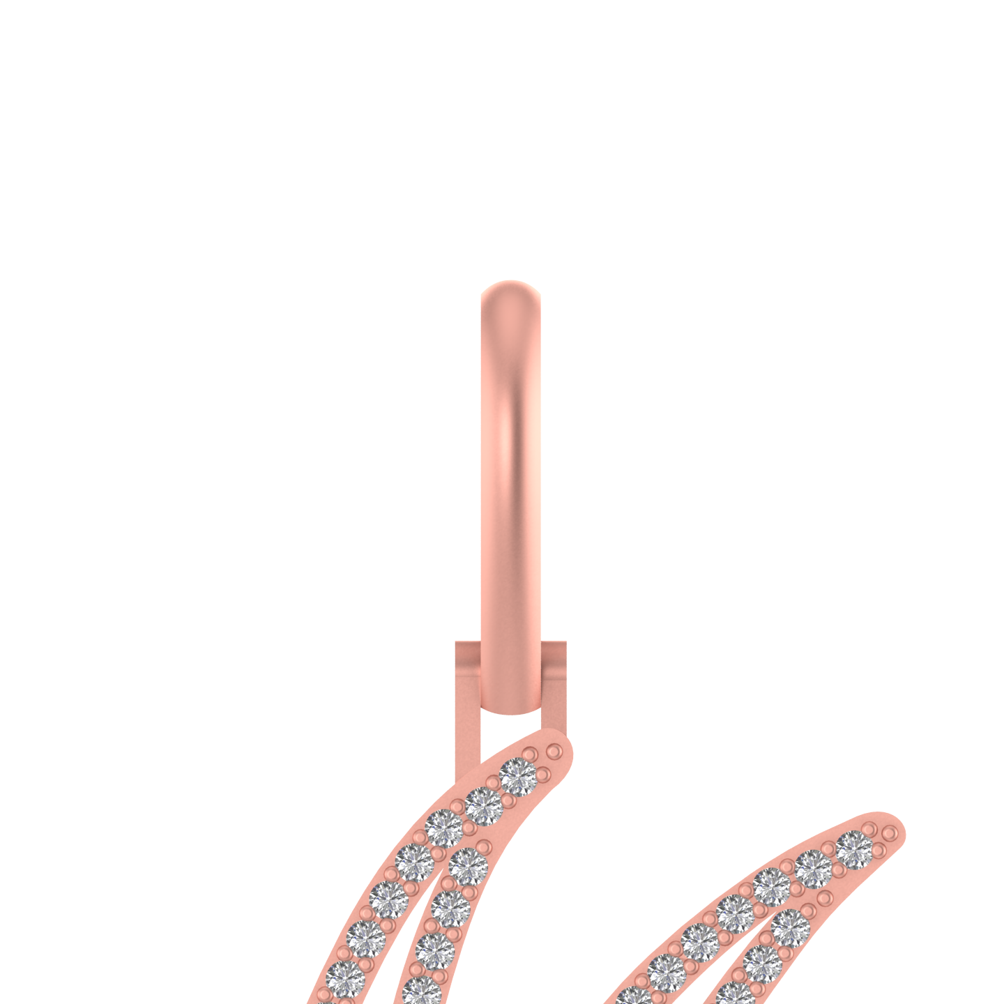 Majestic Monogram: 14K Gold 'M' Pendant