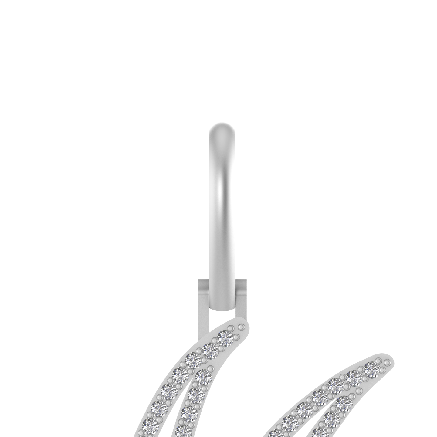 Majestic Monogram: 14K Gold 'M' Pendant
