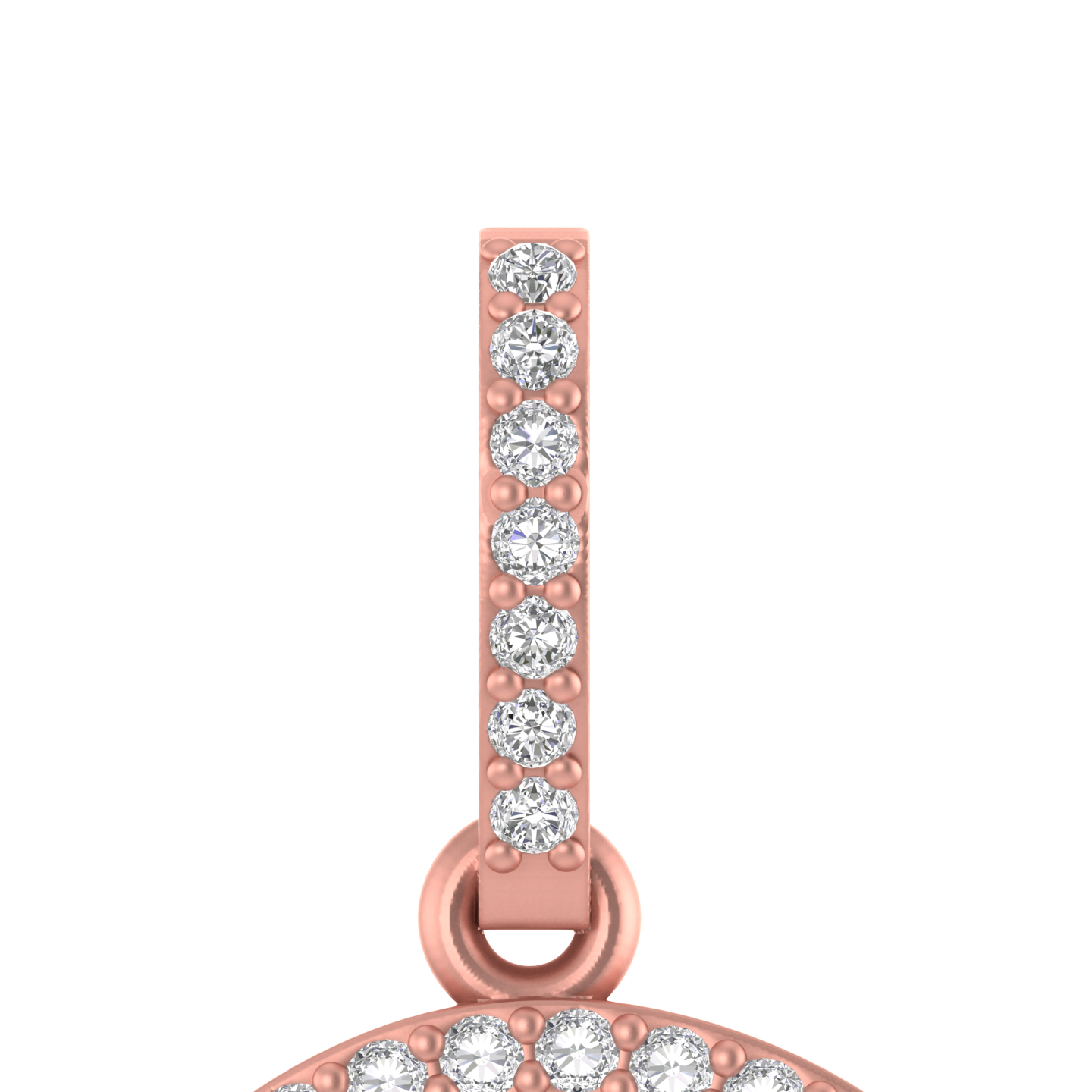 Brilliance in B: 14k Gold & Natural Diamonds Initial 'B' Pendant