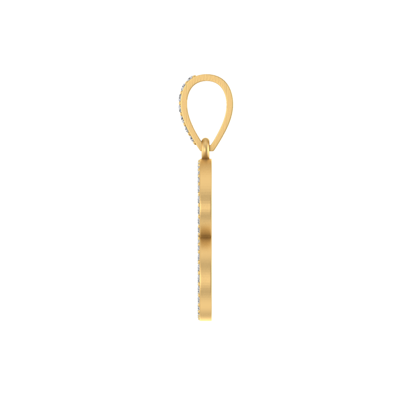Brilliance in B: 14k Gold & Natural Diamonds Initial 'B' Pendant