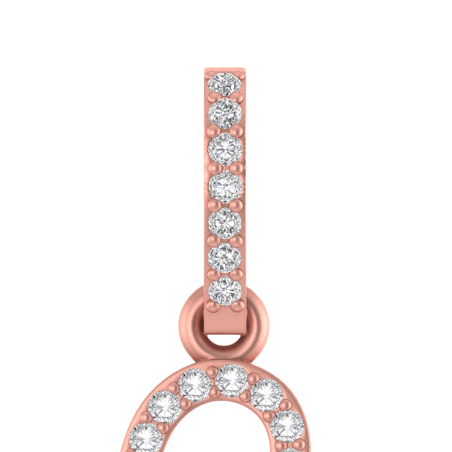 Lunar Luminary: Mystical 14k Gold 'L' Initial Lunar Pendant