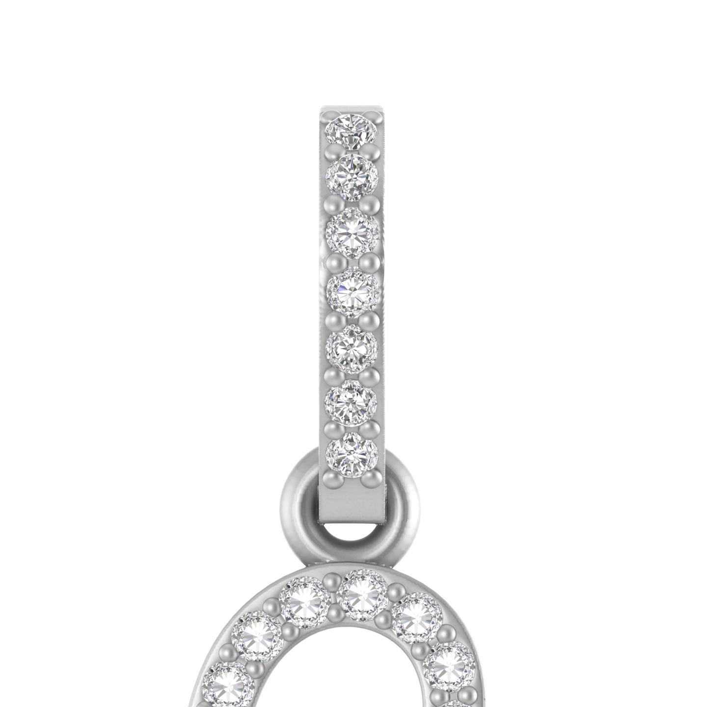 Lunar Luminary: Mystical 14k Gold 'L' Initial Lunar Pendant