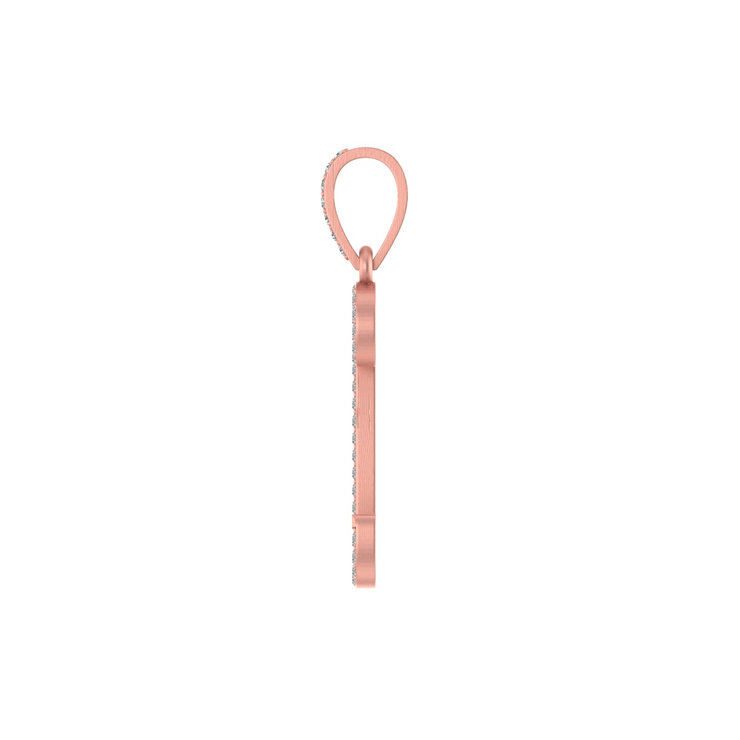 Lunar Luminary: Mystical 14k Gold 'L' Initial Lunar Pendant