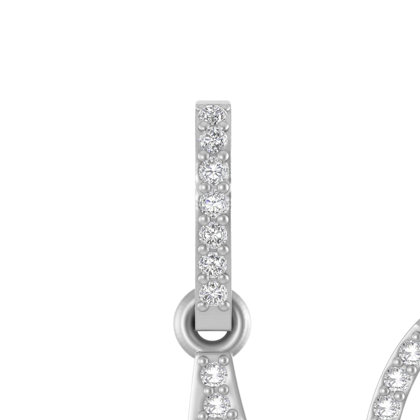 Luxe 'N' Gleam: 14K Gold Initial N Pendant