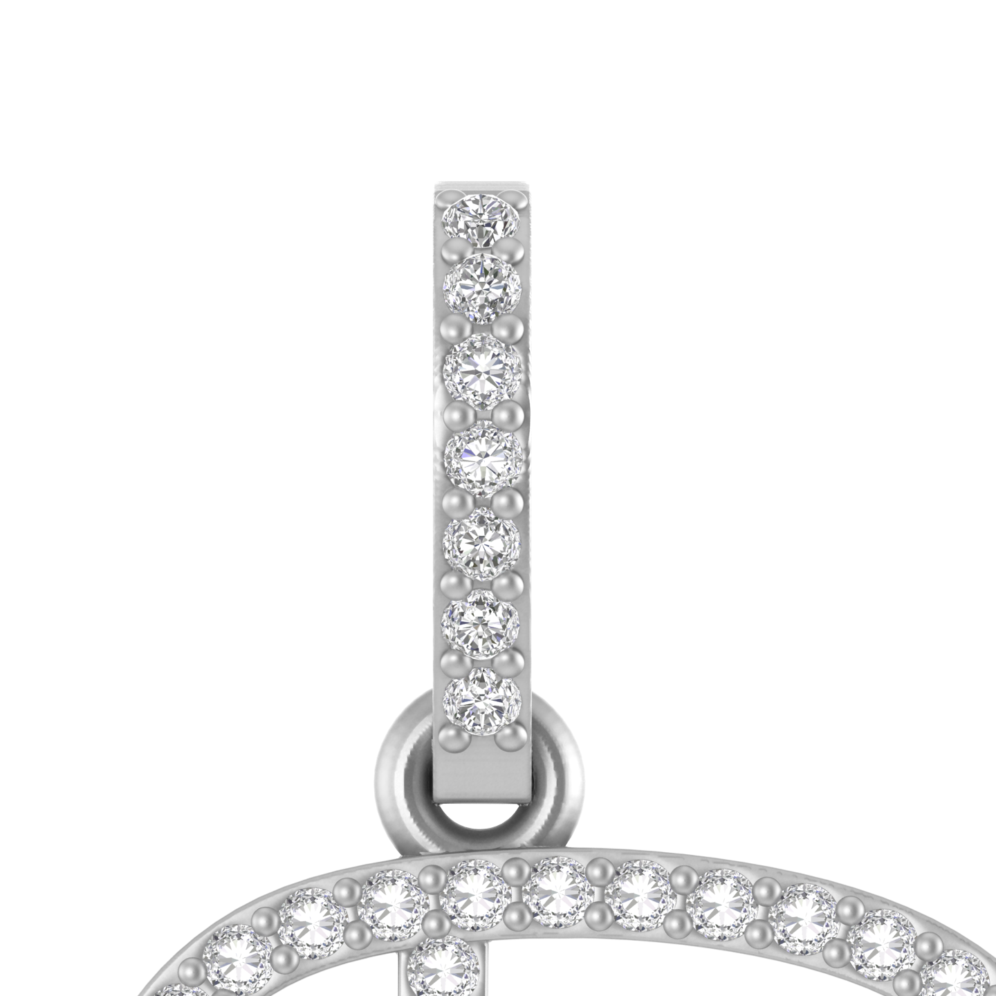Personalized Perfection: 14k Gold P Letter Charm Pendant