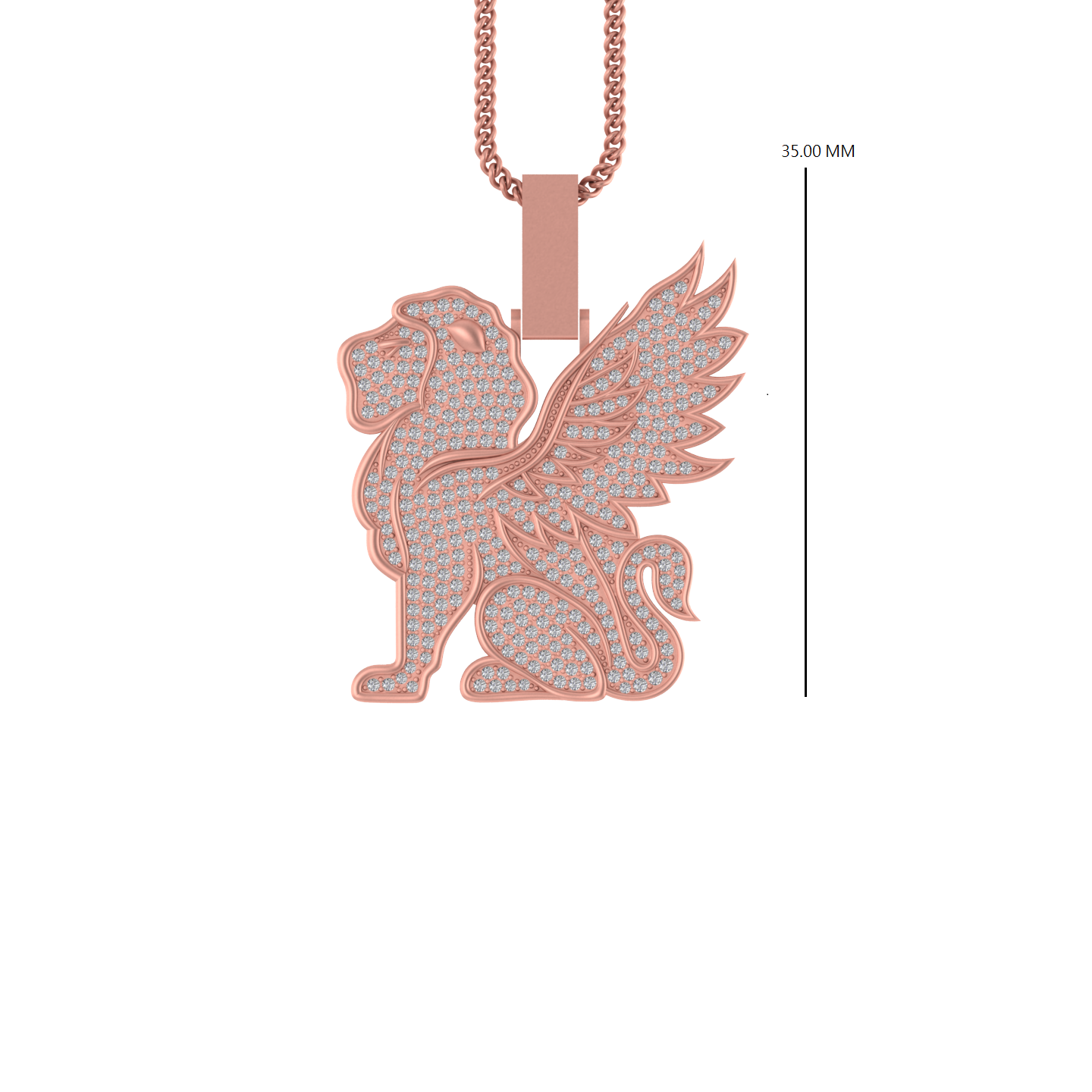 Heavenly Grace: 14K Gold Angel Pendant
