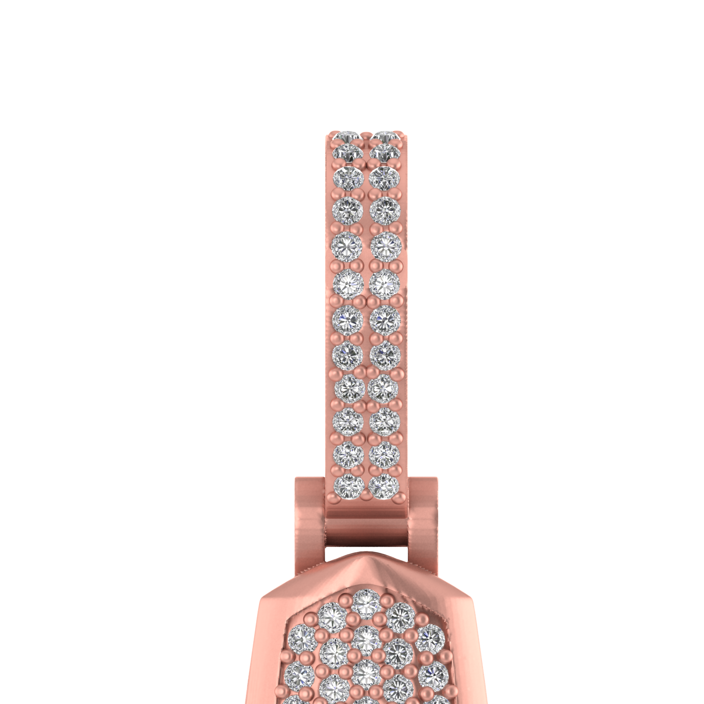 Divine Reflections: 14K Gold Cross Pendant