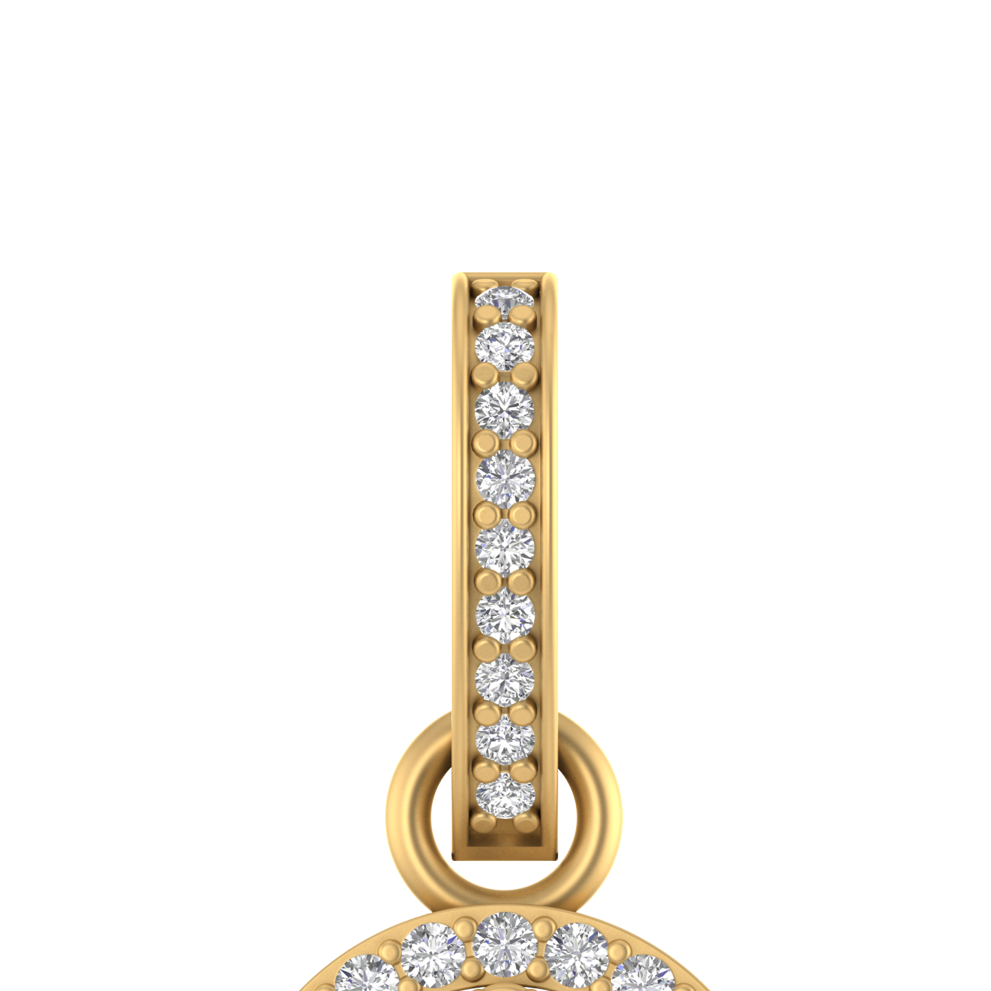 Heavenly Embrace: 14K Gold Hamsa Blessing Pendant