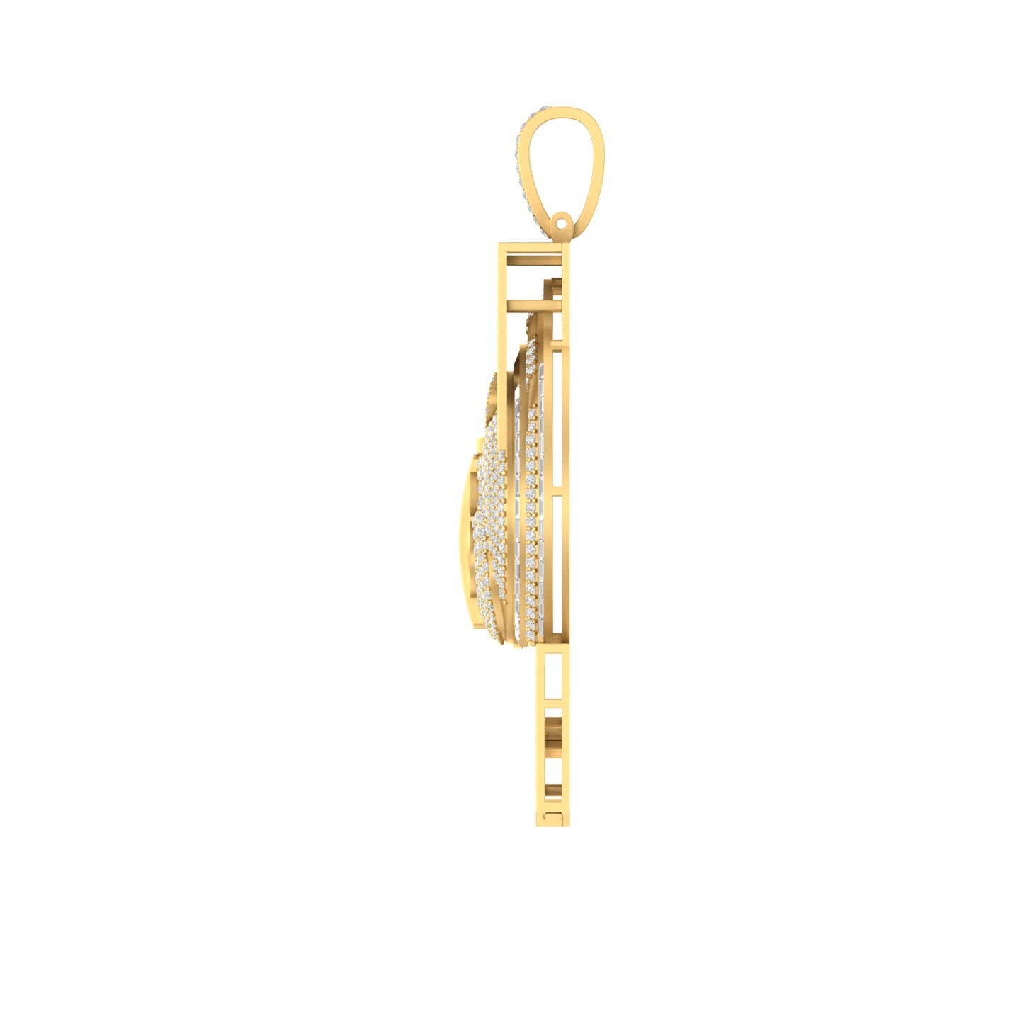 Legacy of Luxury: 14k Gold 'Rich Forever' Pendant